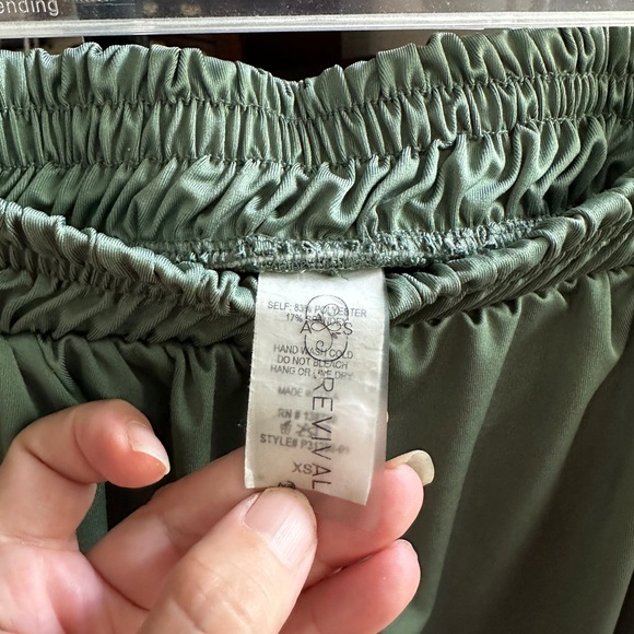 AS Revival Rhythm Flowy Short Green - Picture 4 of 4